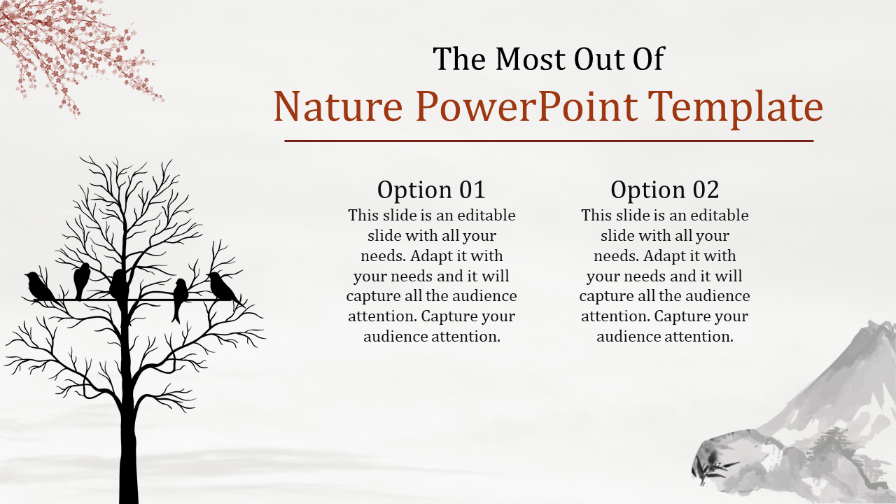 nature powerpoint template-The Most Out Of Nature Powerpoint Template